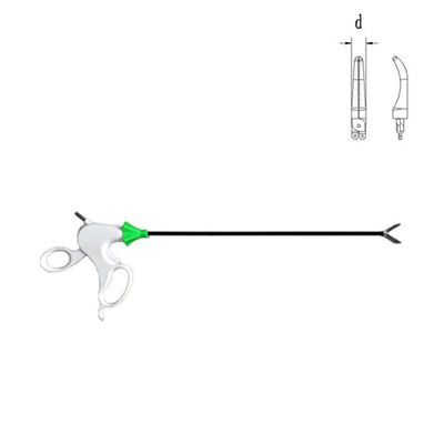 330mm 일회용 Laparoscopic 가위 스테인리스 스틸 샤프 잡기