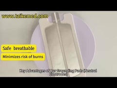 맞춤형 전자 외과 토착판 양극 은색